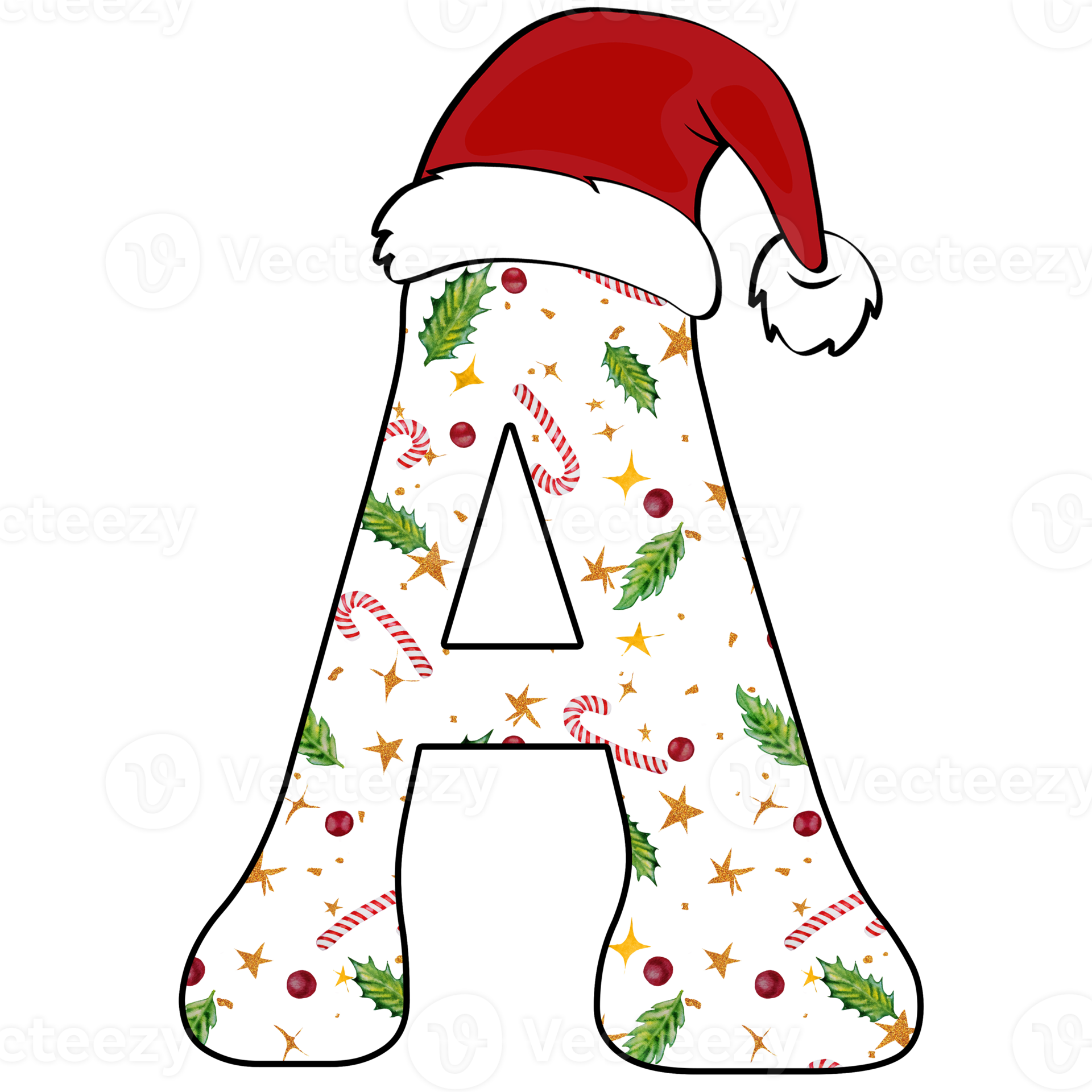 christmas alphabet design 15163388 PNG