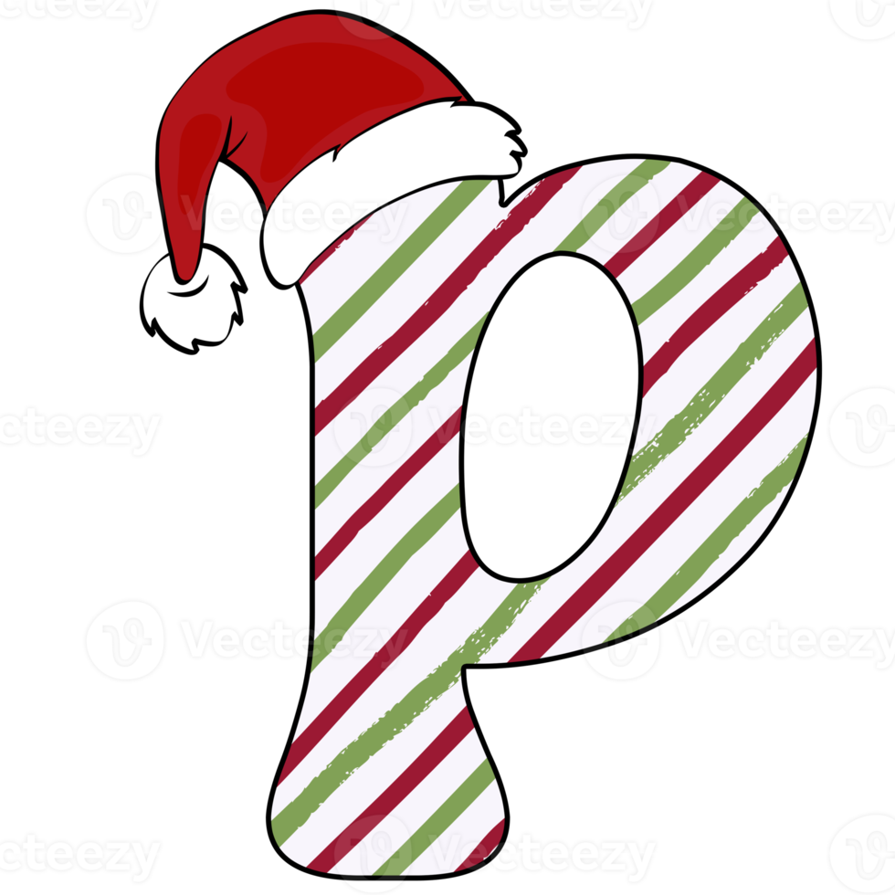 christmas alphabet design png