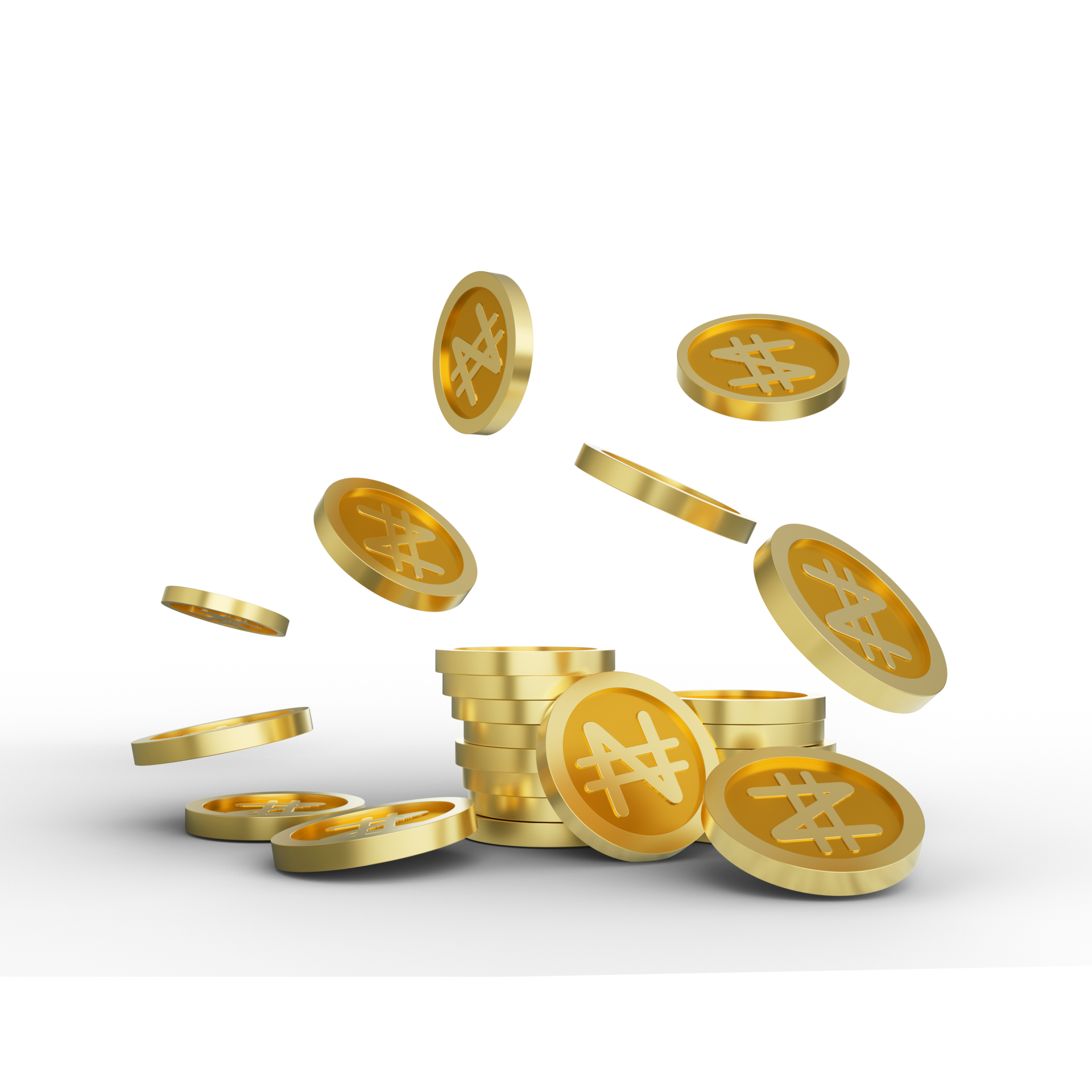 3D Rendering Des Konzepts Der Nigerianischen Naira M nzen Naira 