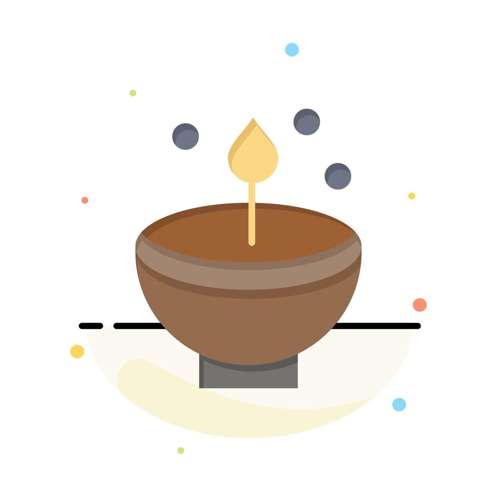 celebrar deepam deepavali diwali festival lámpara luz empresa logotipo plantilla color plano vector