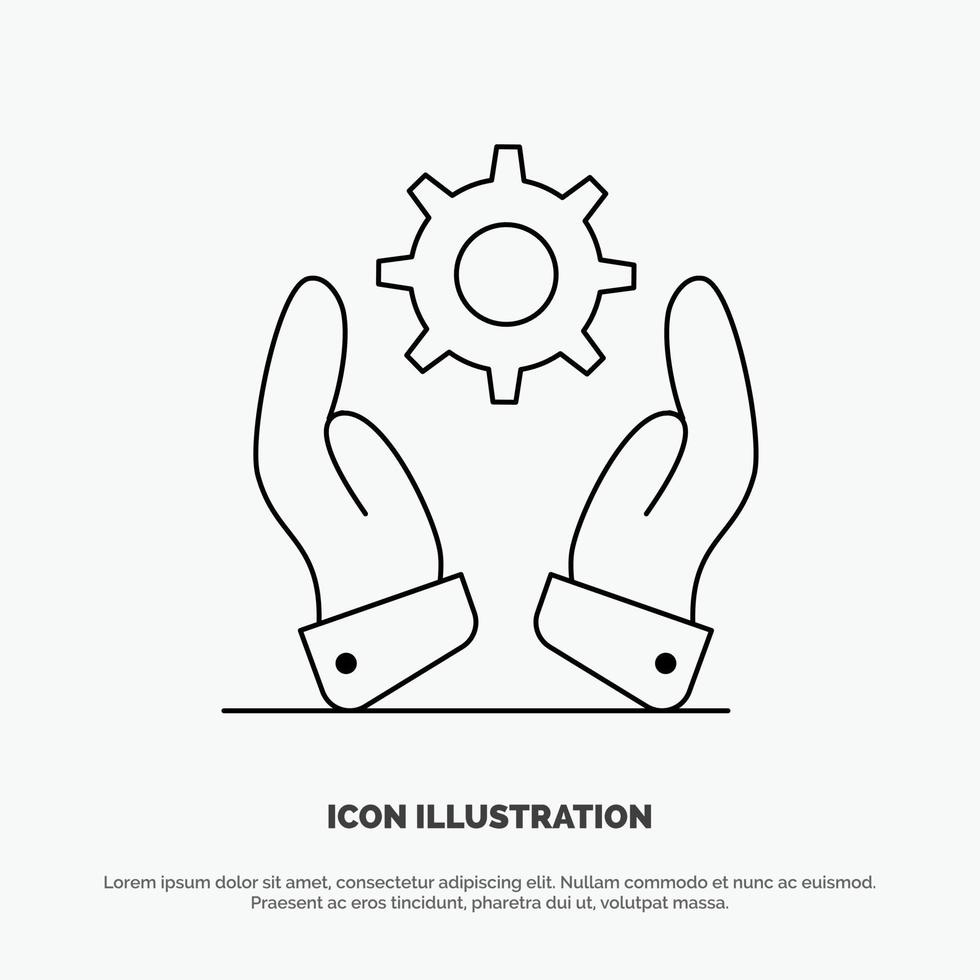 Business Development Modern Solutions Line Icon Vector