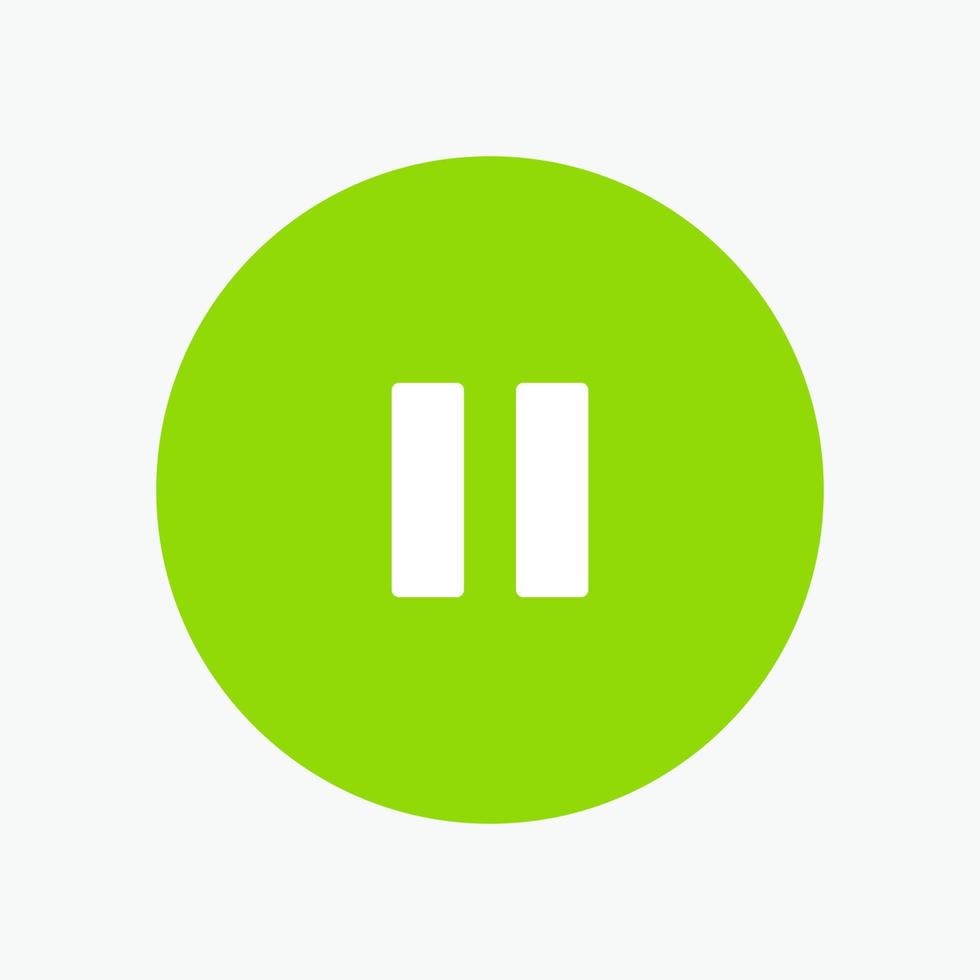 Control Media Pause Video vector