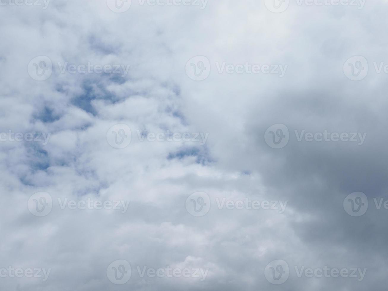 blue sky with clouds background photo