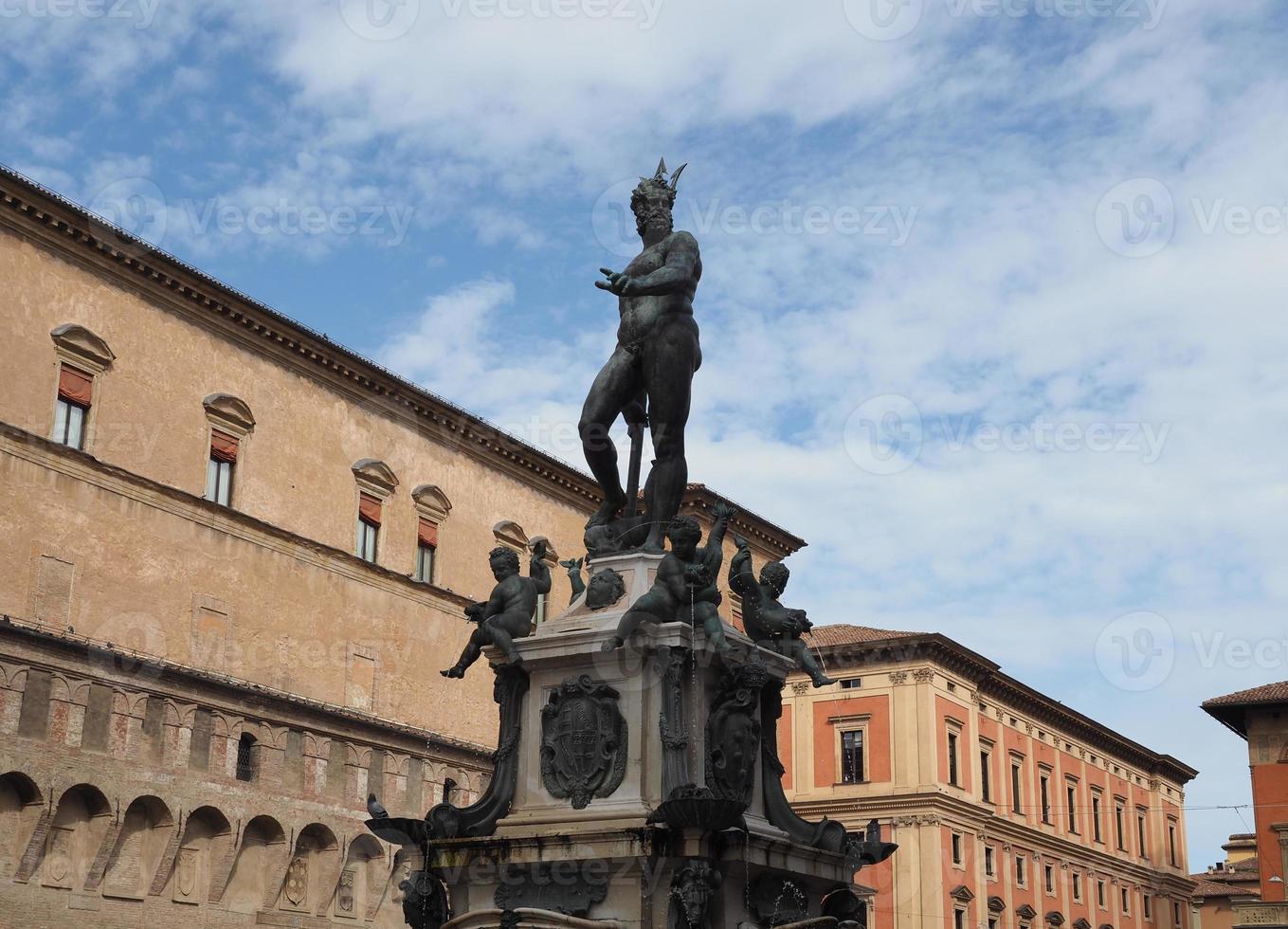 Neptune Fountain in Bologna photo