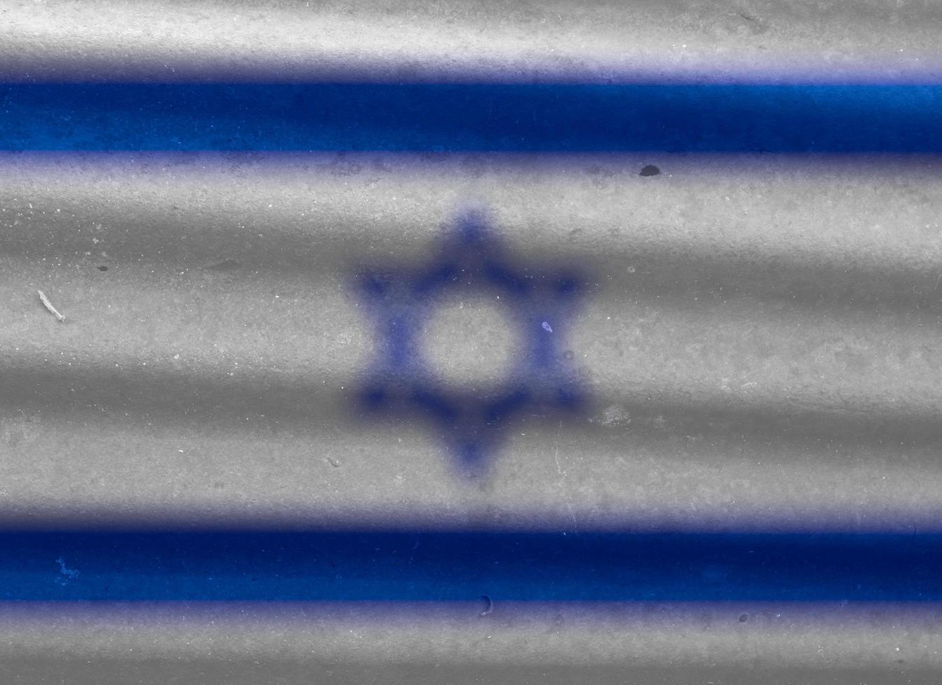 israeli flag texture as a background photo