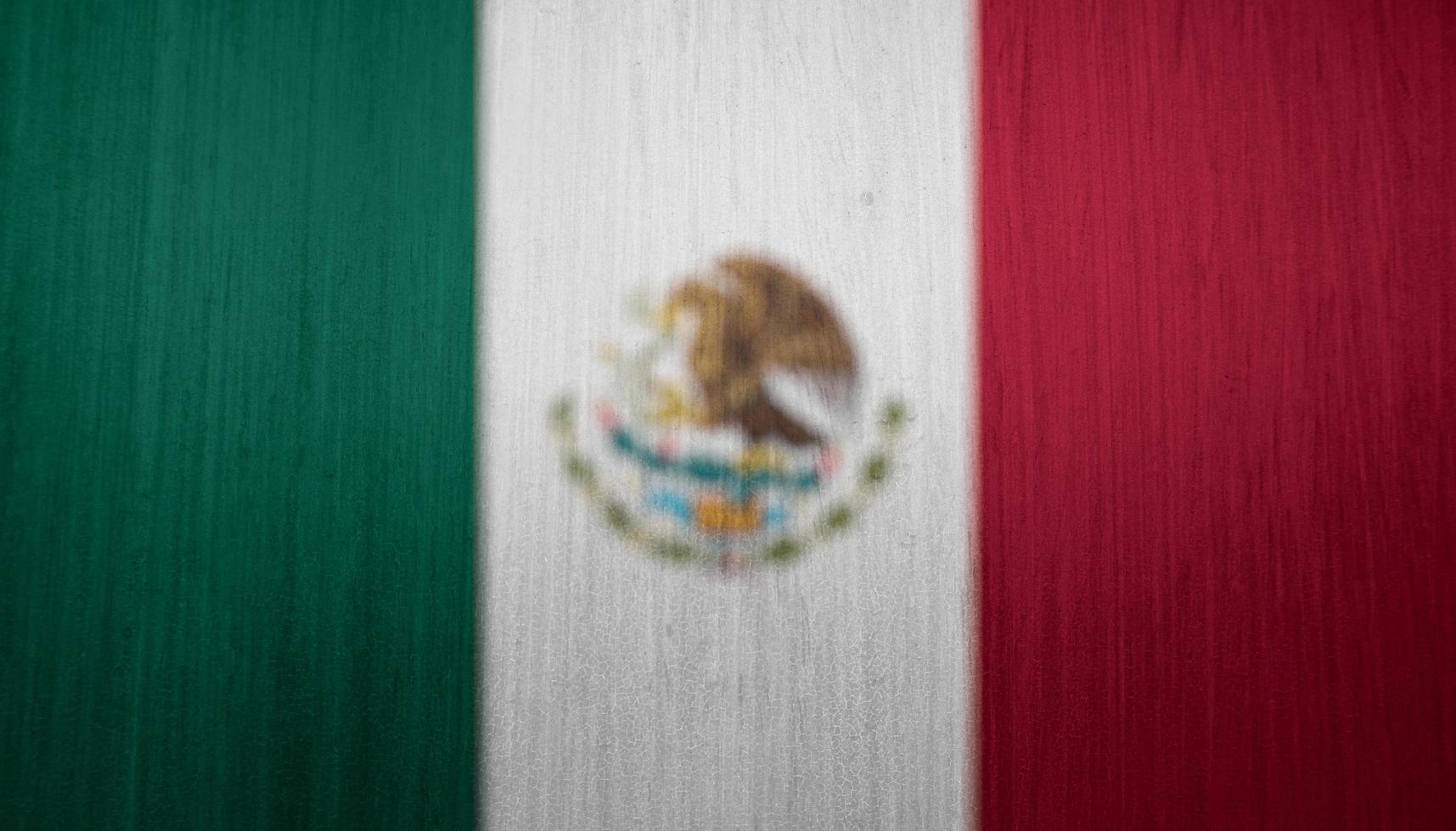 mexican flag texture as a background photo