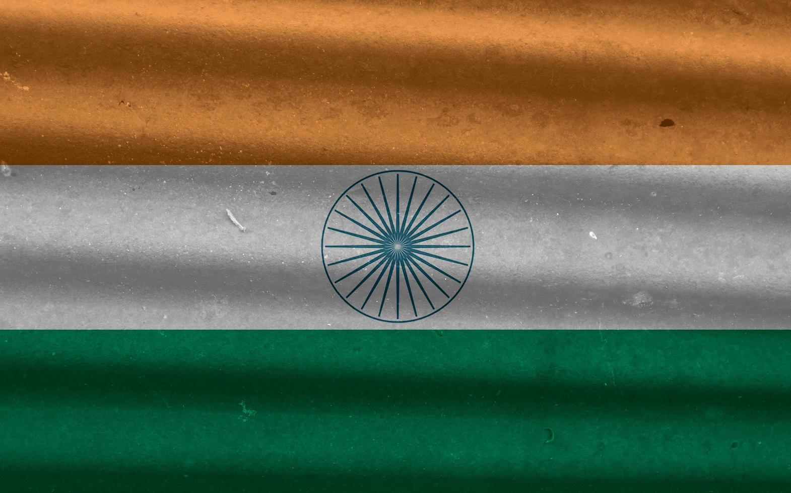 Indian flag texture as a background photo