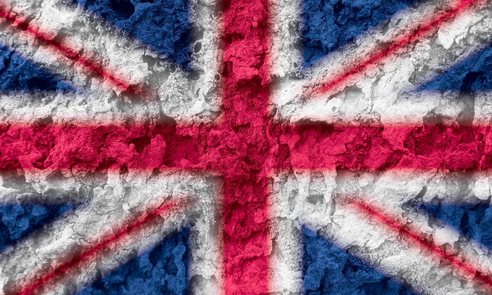 england flag texture as background photo