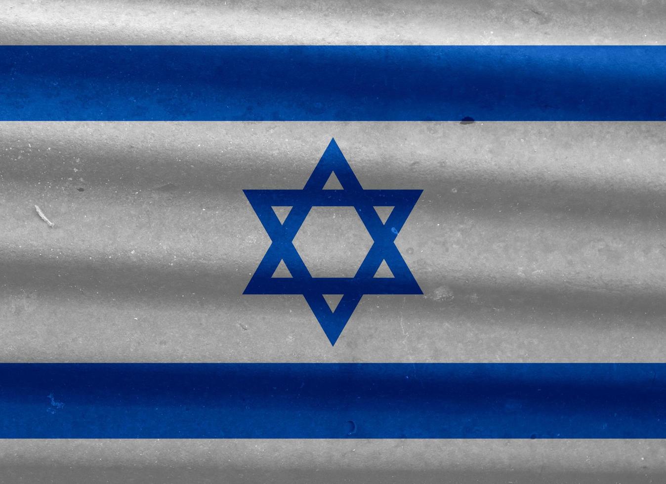 israeli flag texture as a background photo