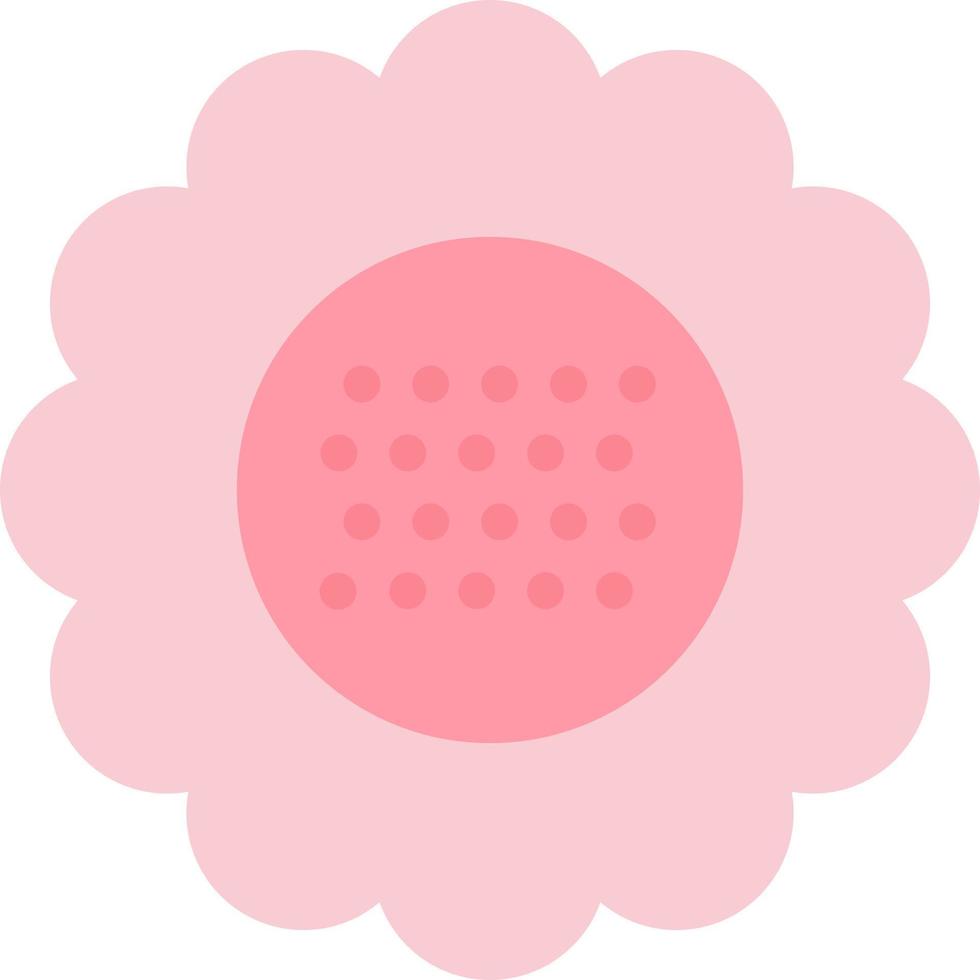 Flora Floral Flower Nature Spring  Flat Color Icon Vector icon banner Template