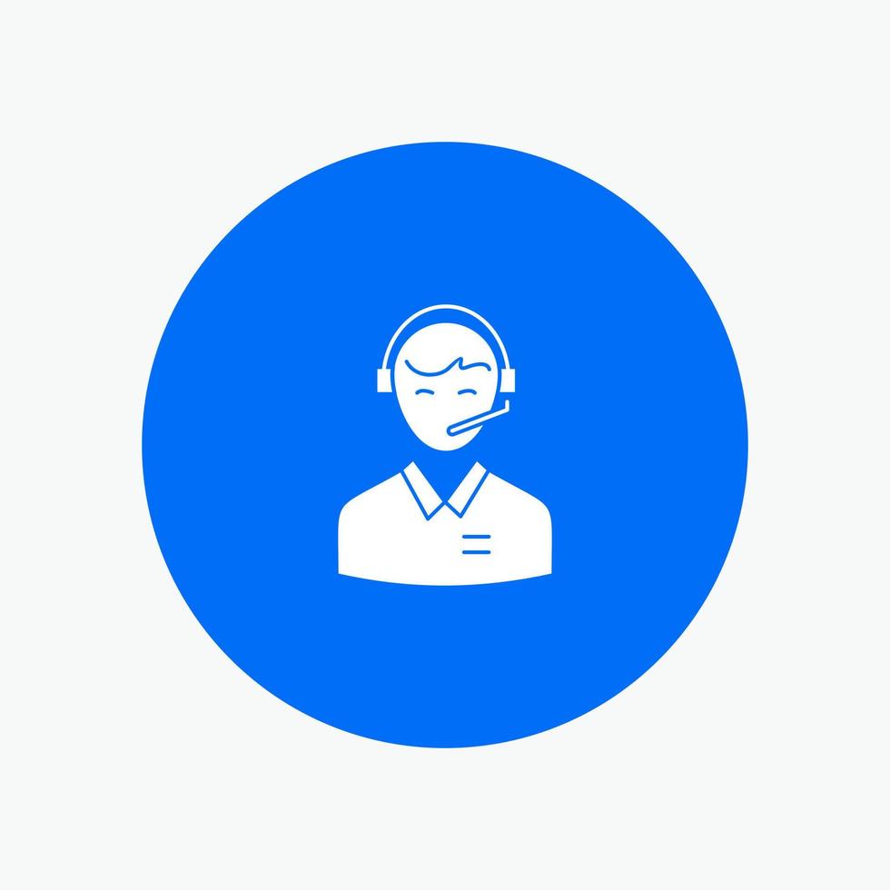 Support Business Consulting Customer Man Online Consultant Service vector