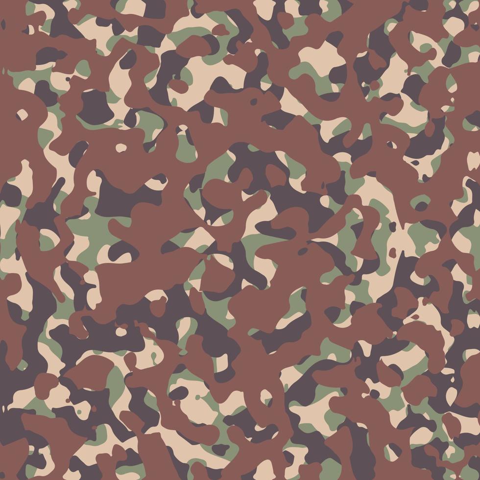 patrón sin costuras del vector de camuflaje del ejército. el camuflaje militar de textura repite el fondo de diseño del ejército sin costuras