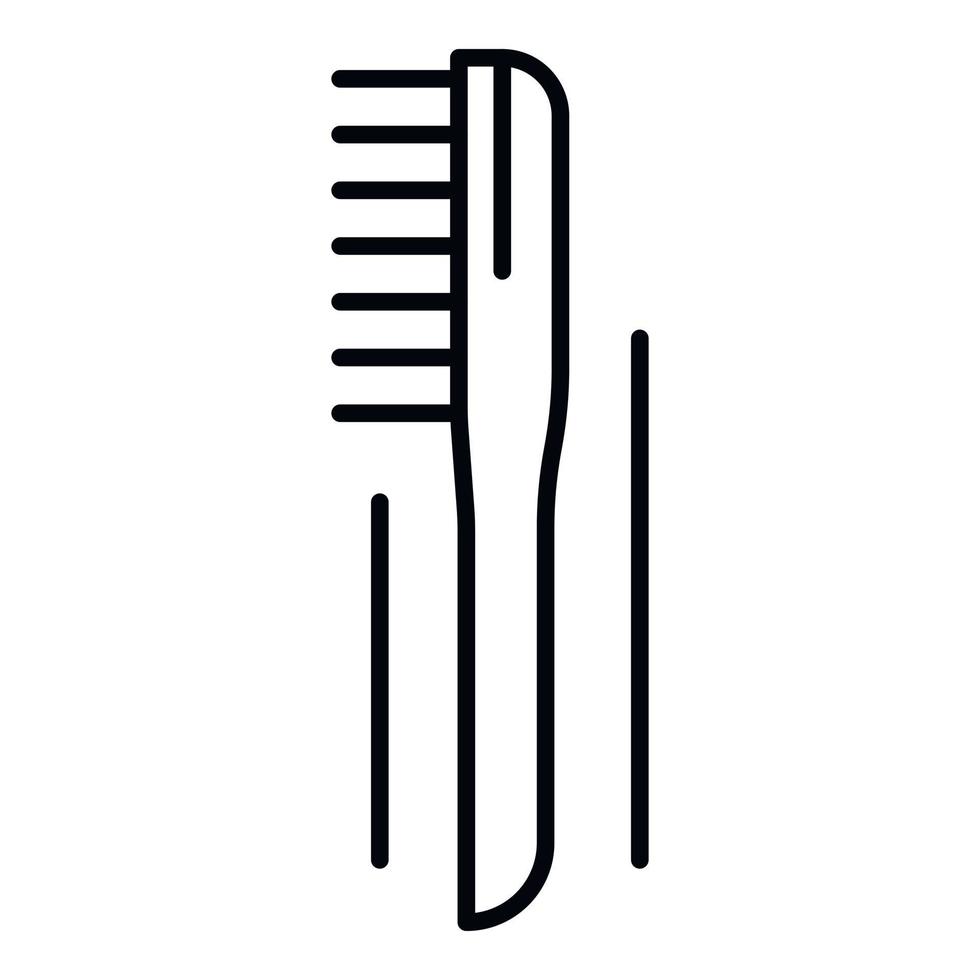 Welder brush icon, outline style vector