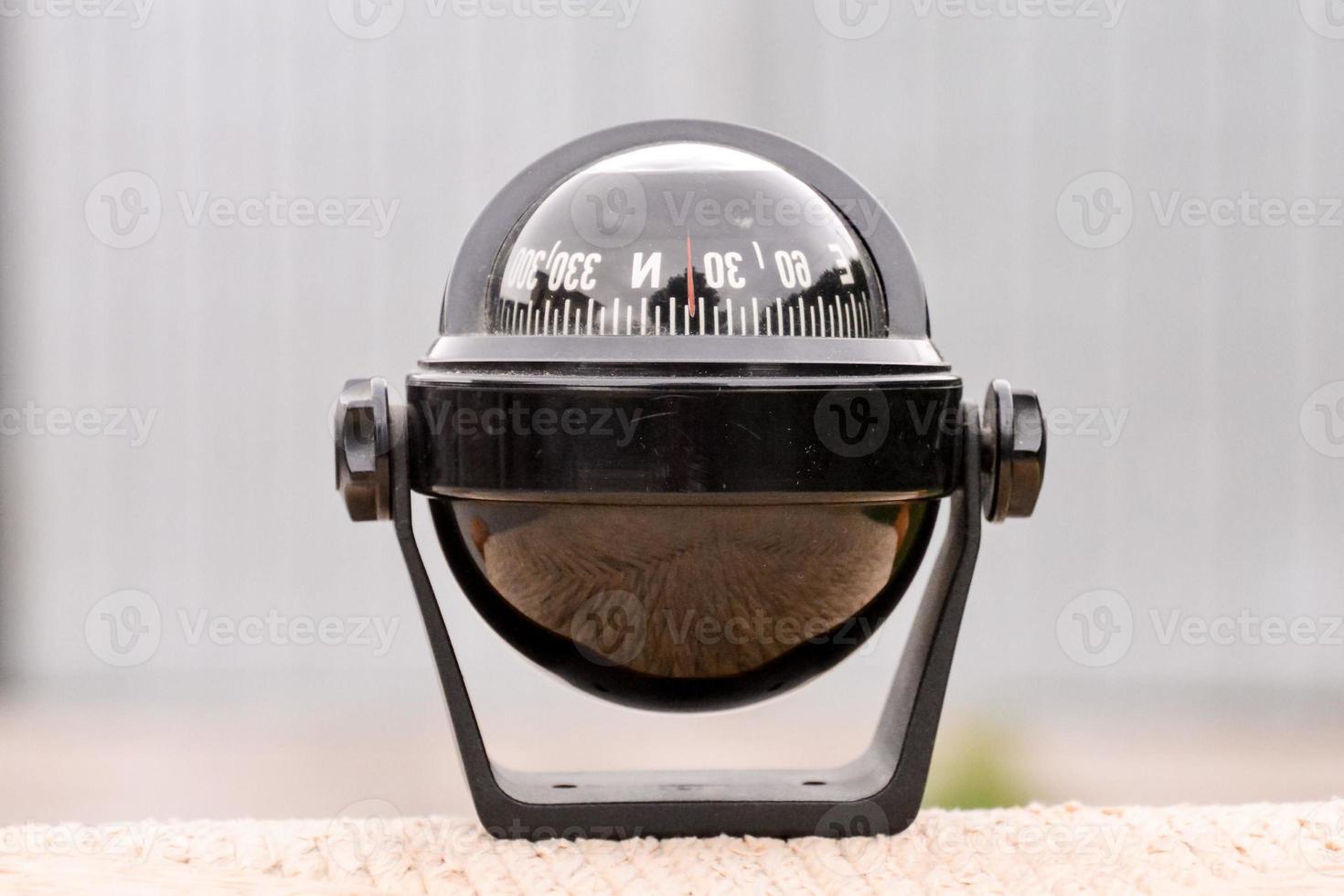 Compass object close-up photo