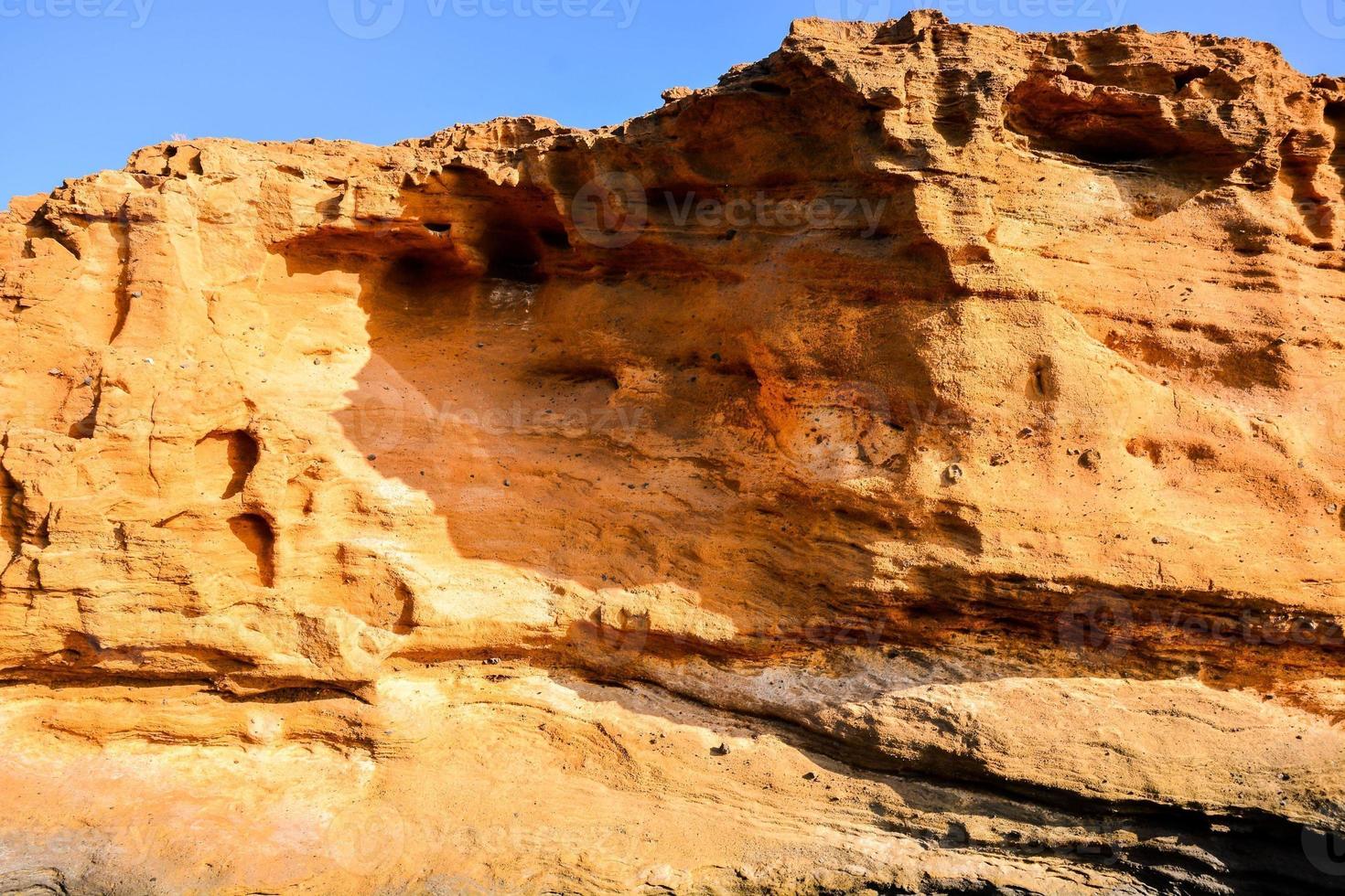 Desert formation landscape photo