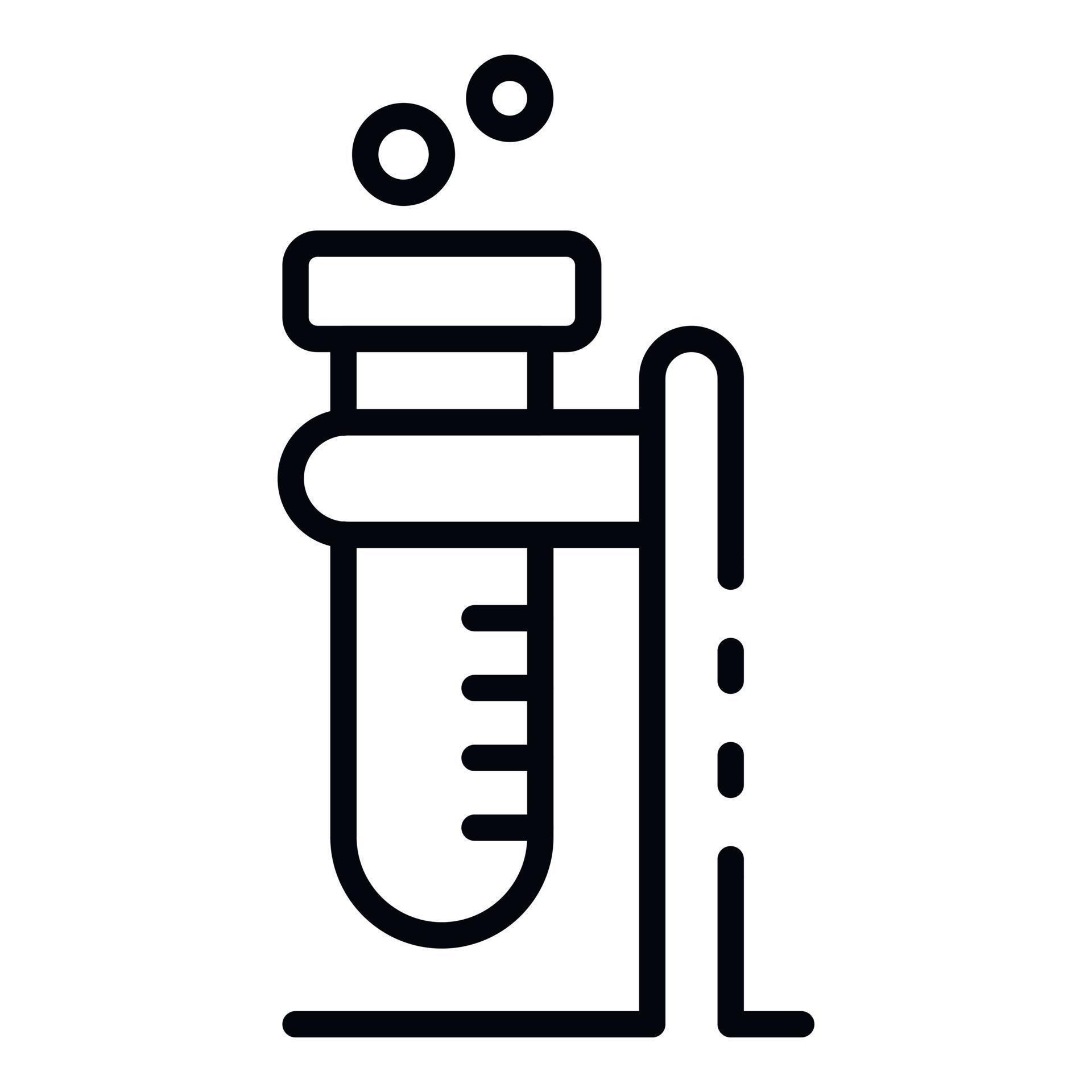 Forensic lab test tube icon, outline style 15179086 Vector Art at Vecteezy