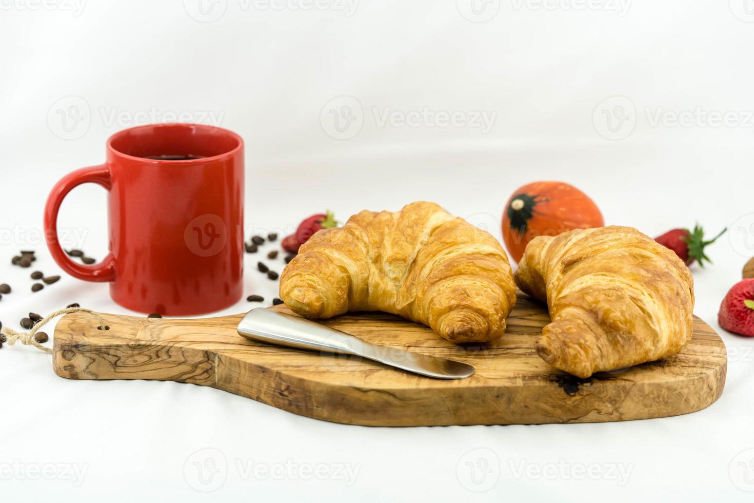 Breakfast with bread egg and coffee 15180061 Stock Photo at Vecteezy