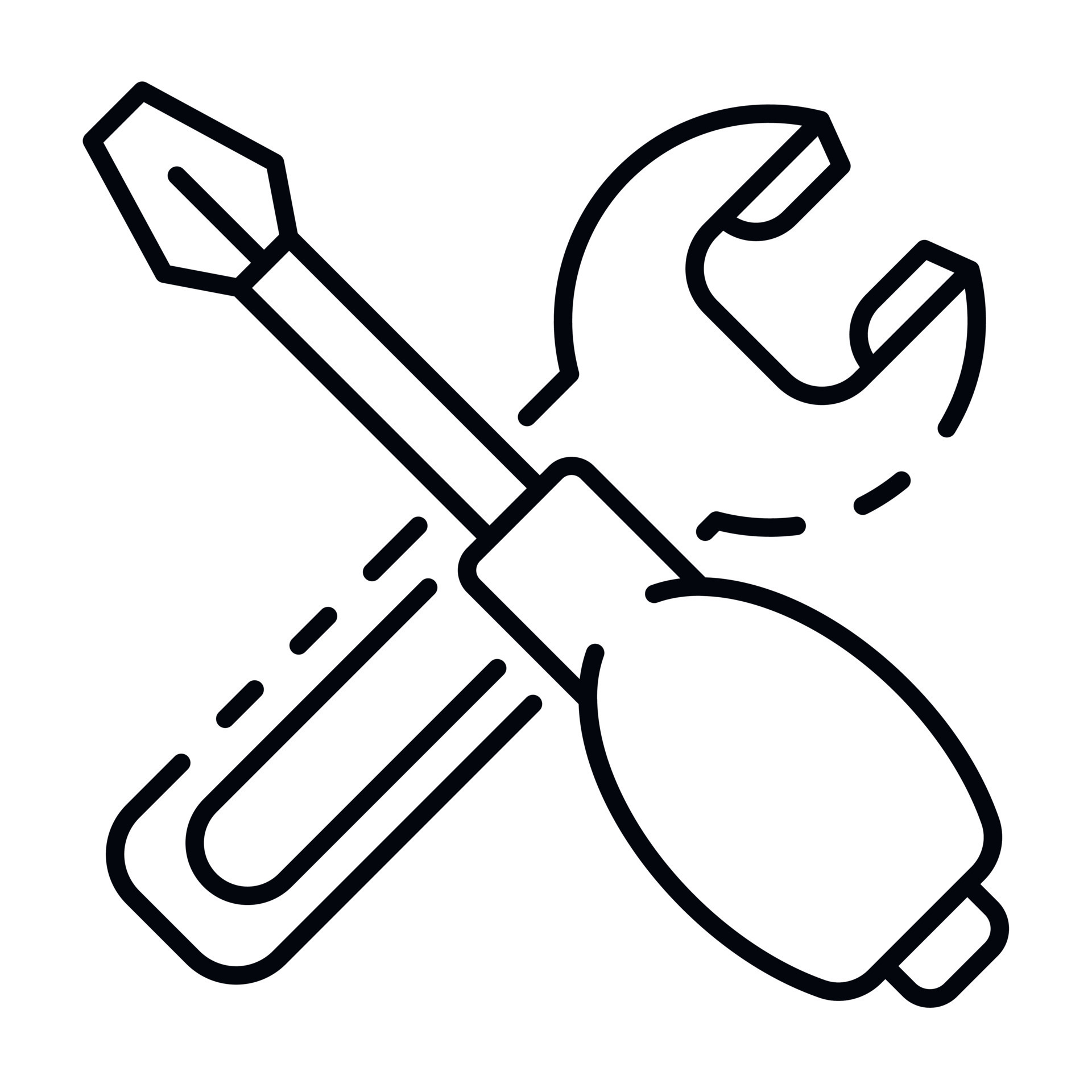 Screwdriver key icon, outline style 15182738 Vector Art at Vecteezy