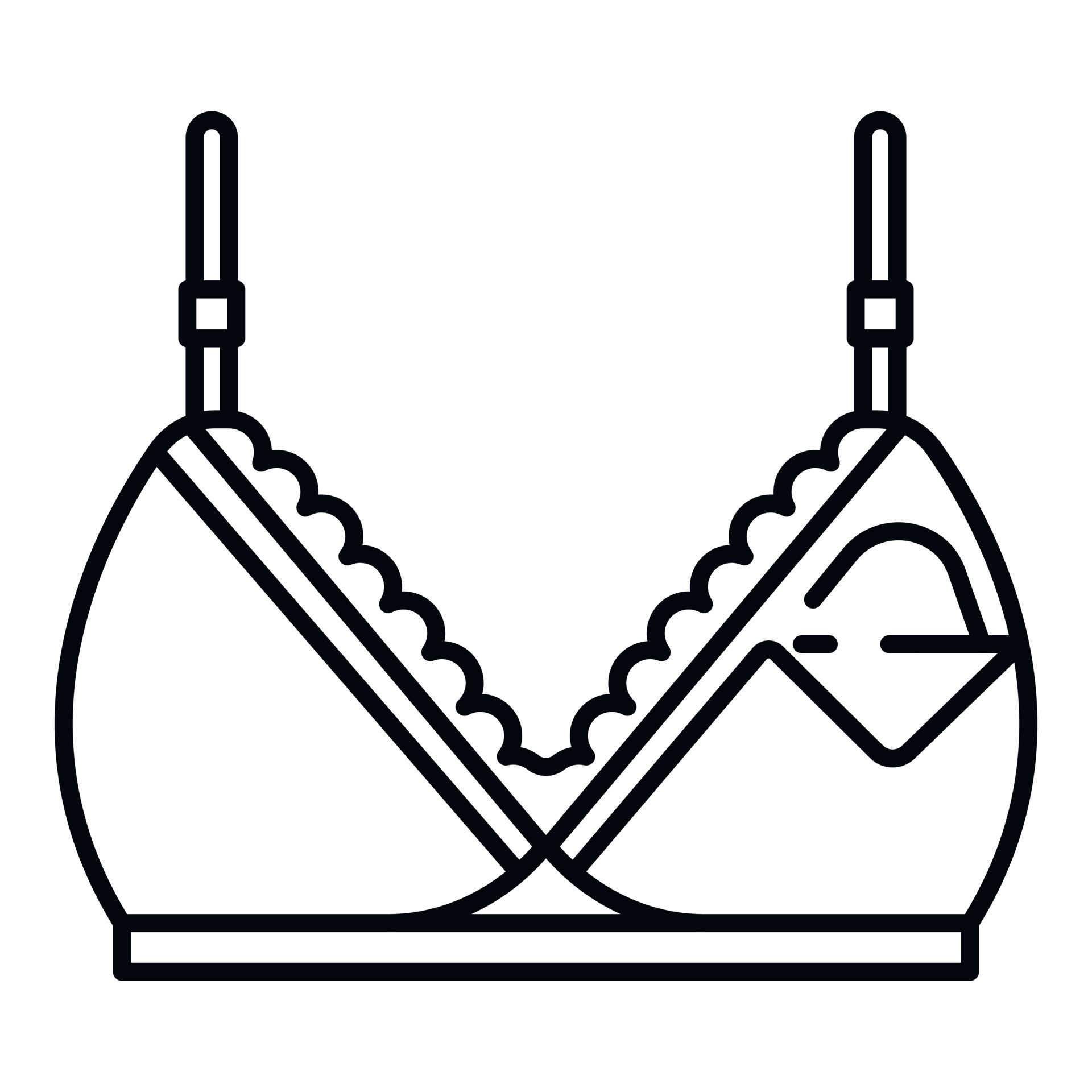 Bra for feeding mother icon, outline style 15183368 Vector Art at