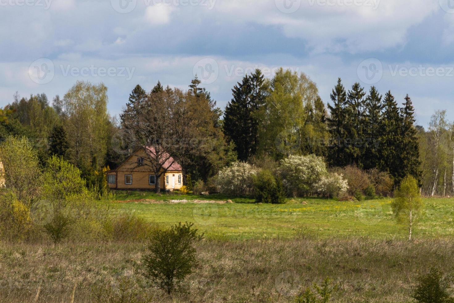 Landscapes From the Lithuanian Countryside in Spring photo