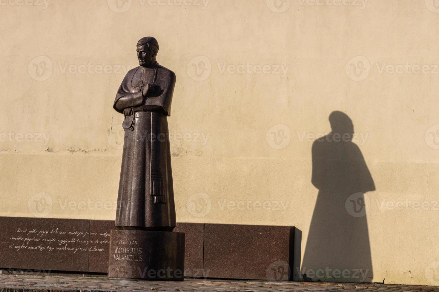 Kaunas old city in summer day photo