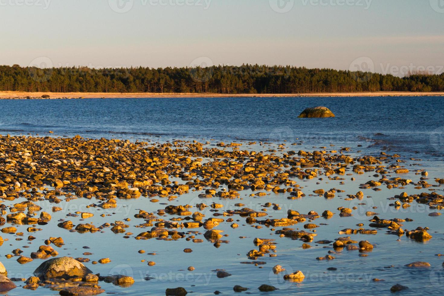 vistas primaverales desde la isla hiiumaa foto