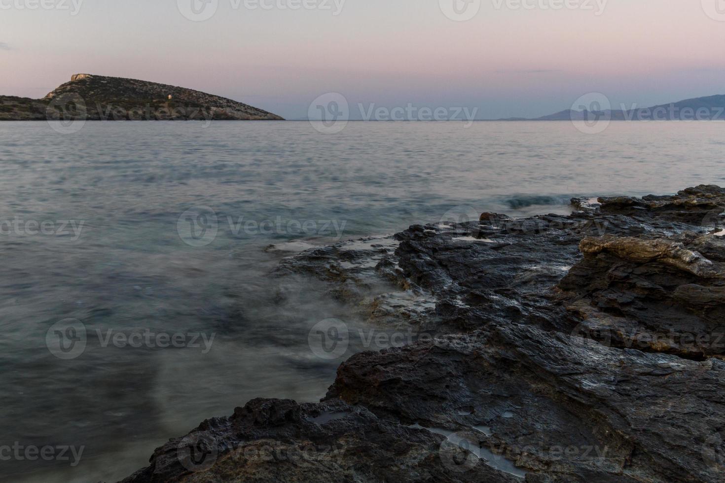 paisajes de micro cícladas, grecia foto