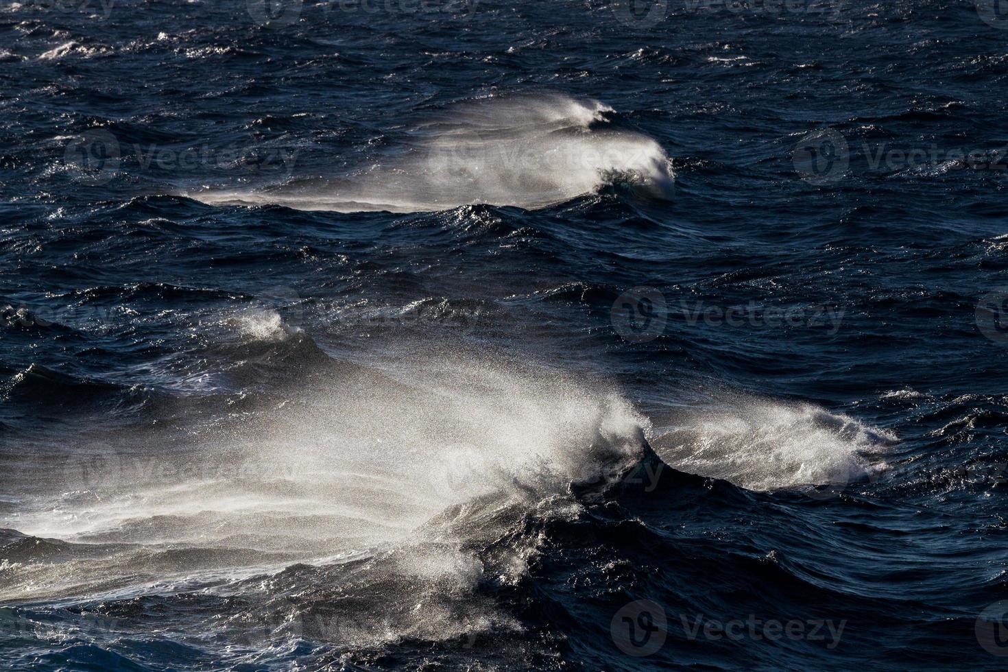 Waves in the Mediterranean Sea photo