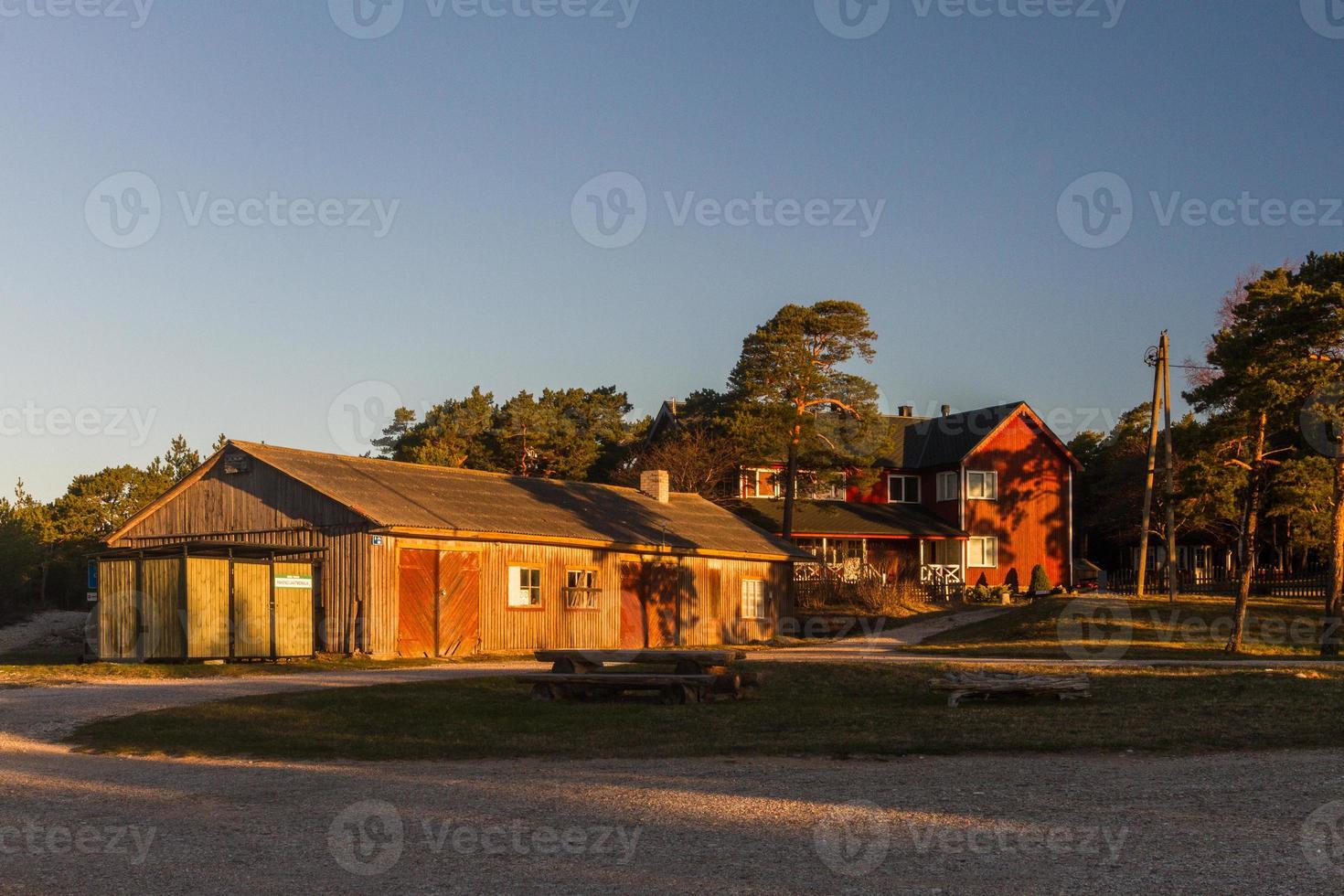 Spring Landscapes on The Island of Hiiumaa photo