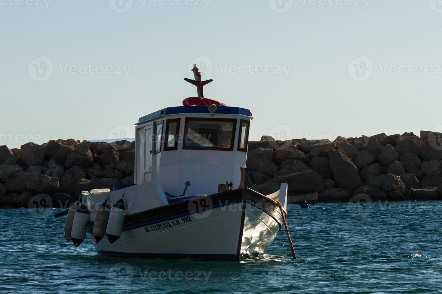 Traditional Fisherman  Boats of Greece photo