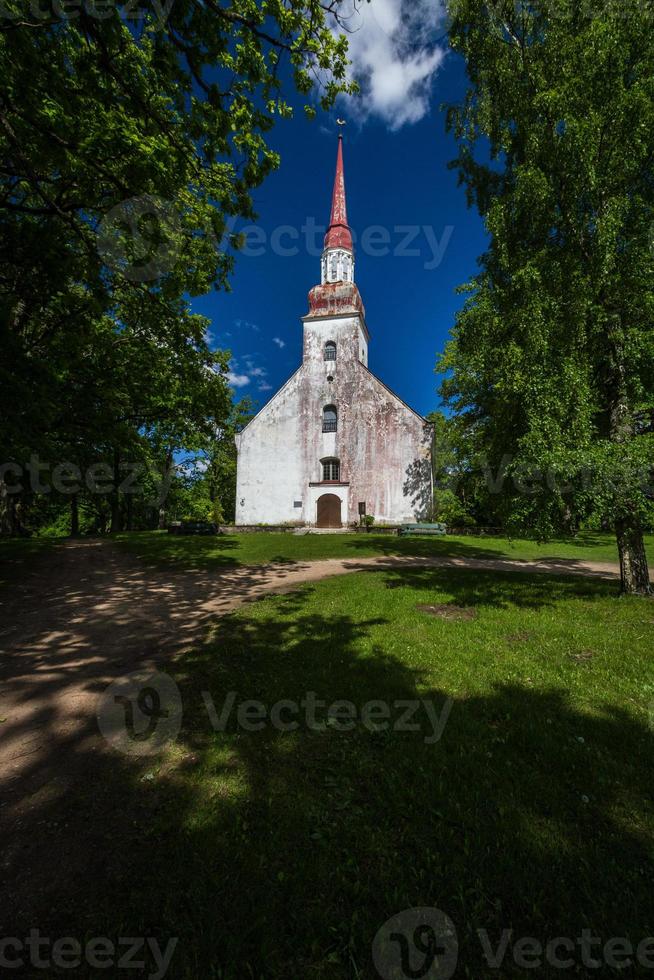 Lutheranic Church in summer photo