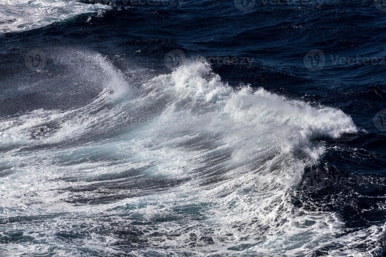 Waves in the Mediterranean Sea photo