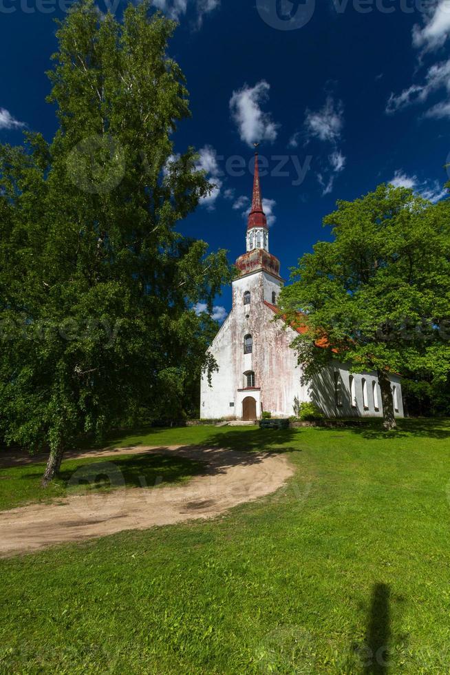 Lutheranic Church in summer photo