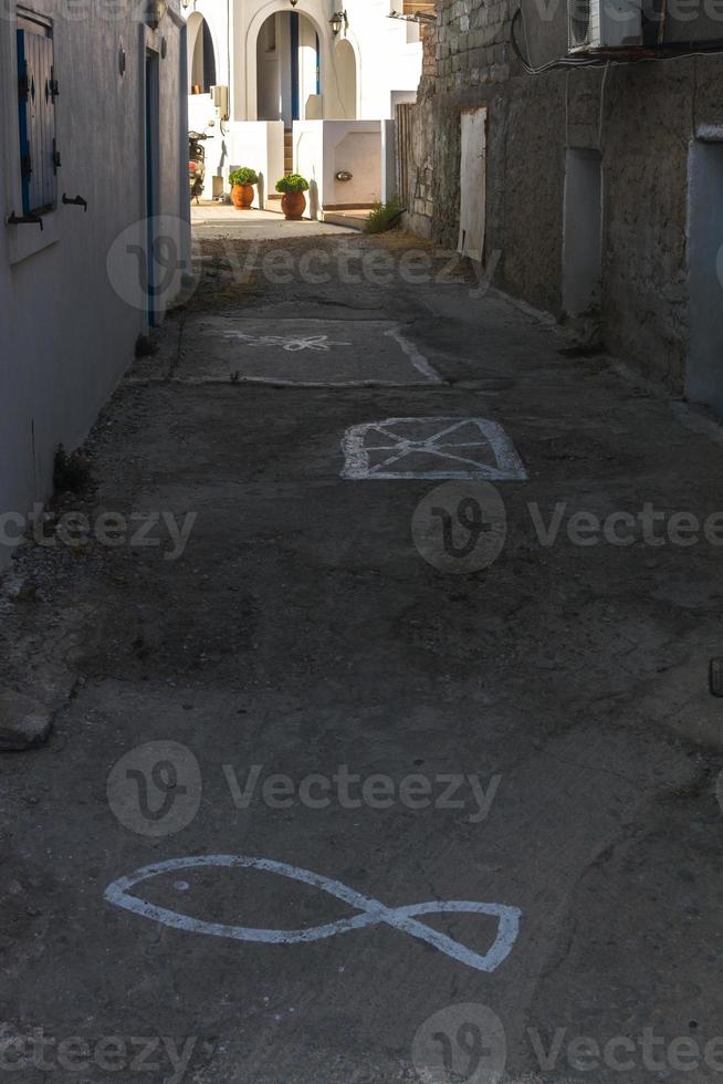 estilo de vida en las islas de grecia foto