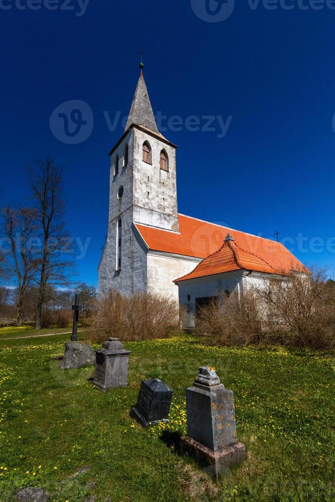 iglesias luteranas de la isla hiiumaa foto