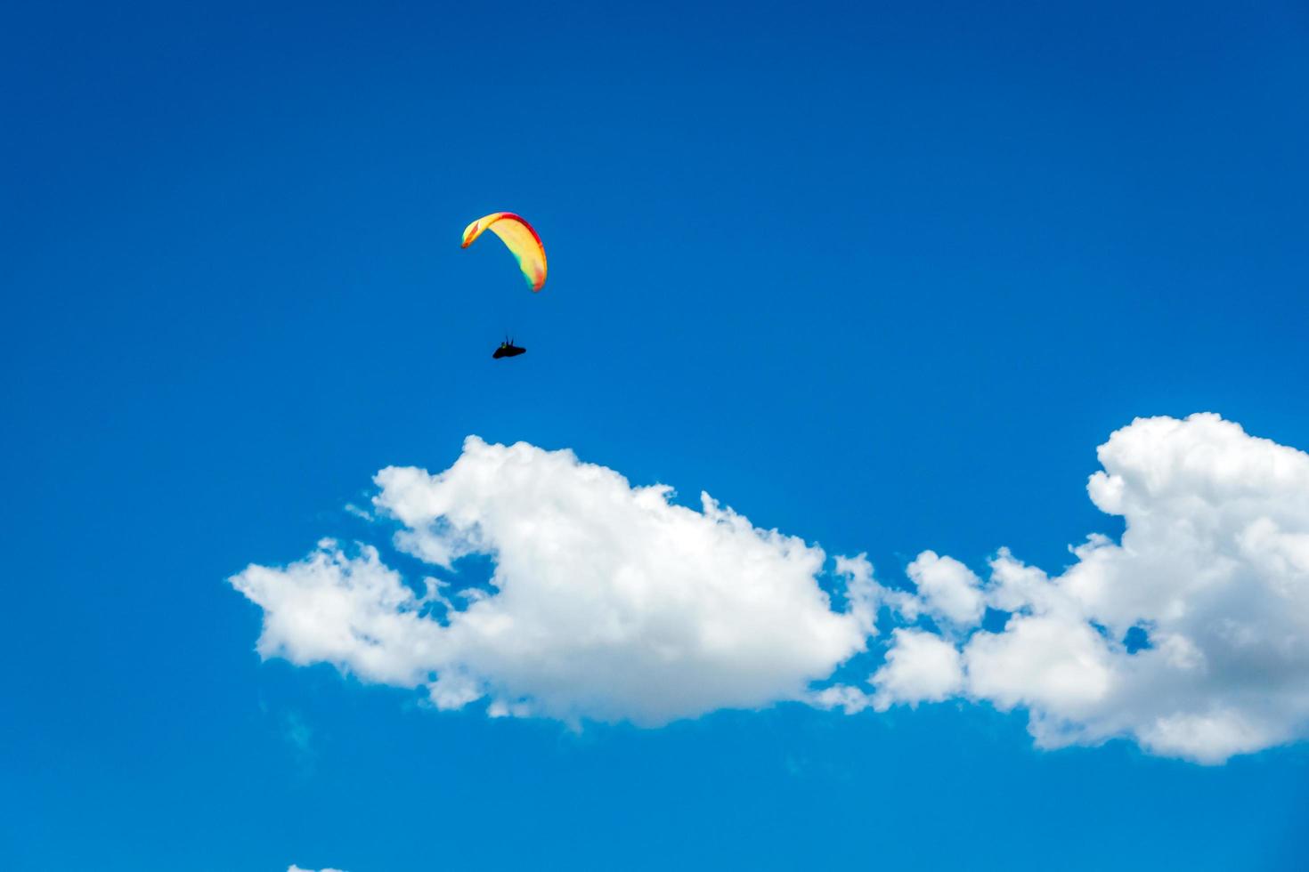 Paragliders launching at Mount Tambourine QLD photo