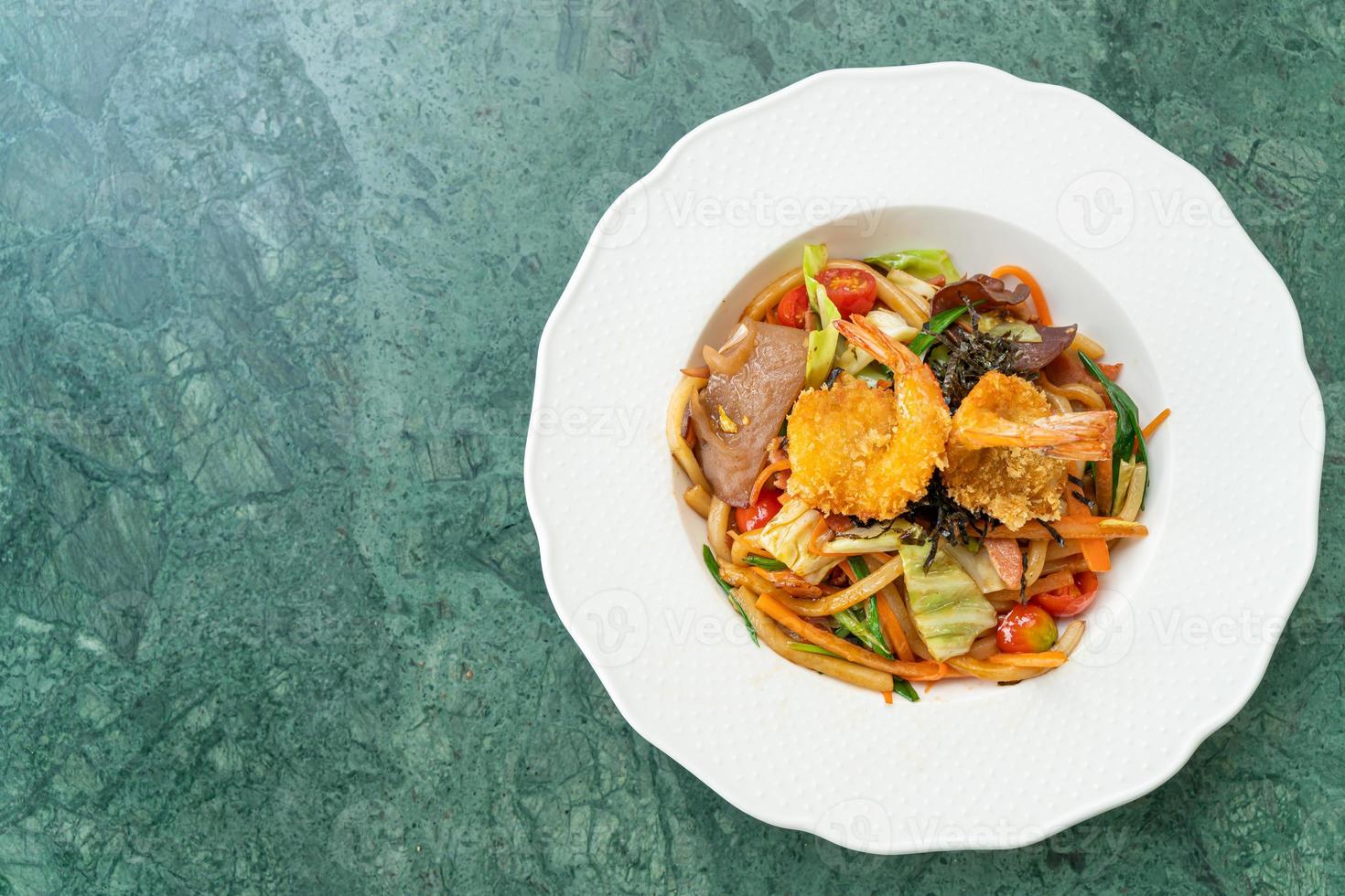 StirFried Udon Noodles in Japanese style Yaki Udon 15187546 Stock