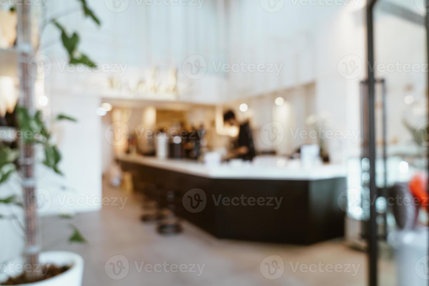 blur coffee slow bar shop for background photo