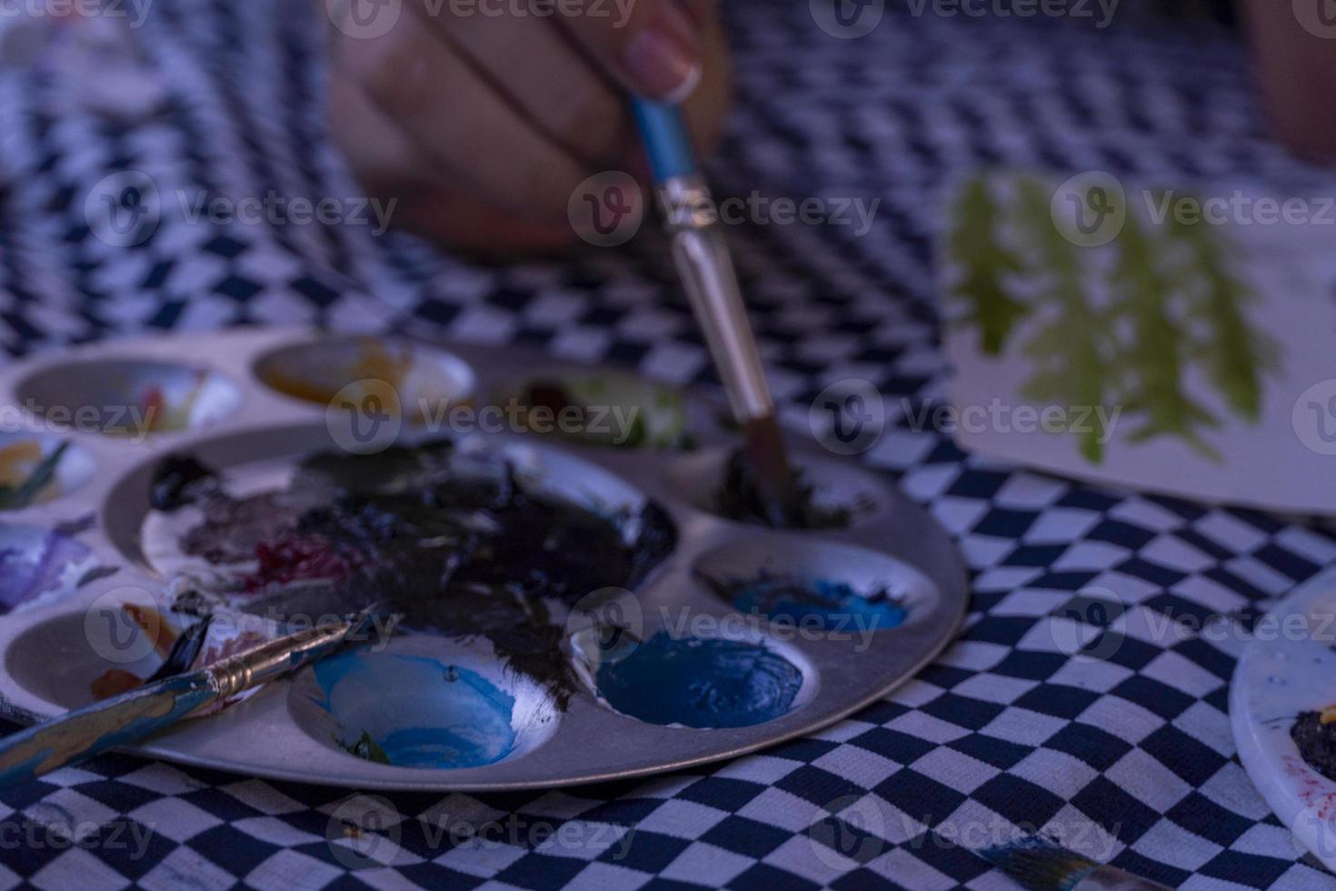 painted with accordelas on a picnic date, mexico guadalajara latin america photo