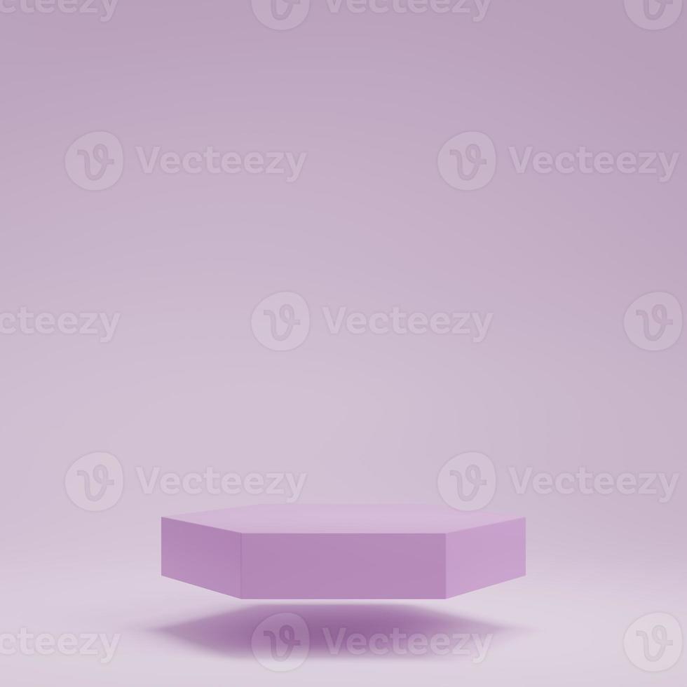 3d rendering display product abstract minimal scene with geometric podium platform. stand for cosmetic products. Stage showcase on pedestal 3d studio. photo