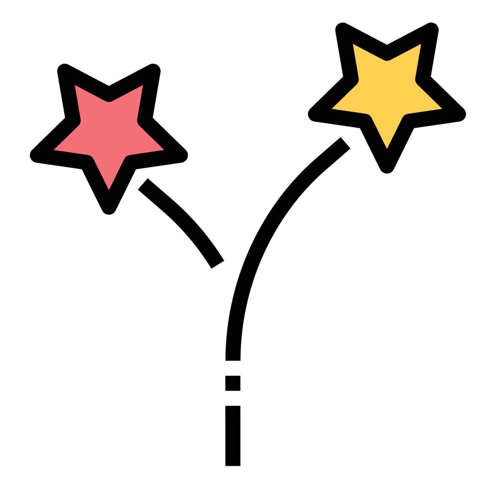 Firework Icon Vector Illustration , celebration, sparkle, party happy new year