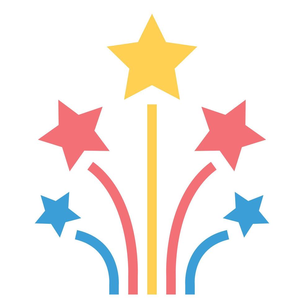 Firework Icon Vector Illustration , celebration, sparkle, party happy new year