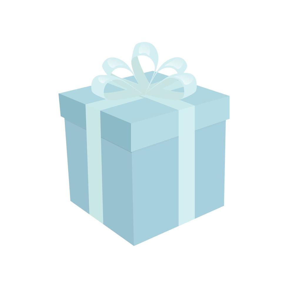 caja de regalo gráfico de ilustración vectorial aislado vector