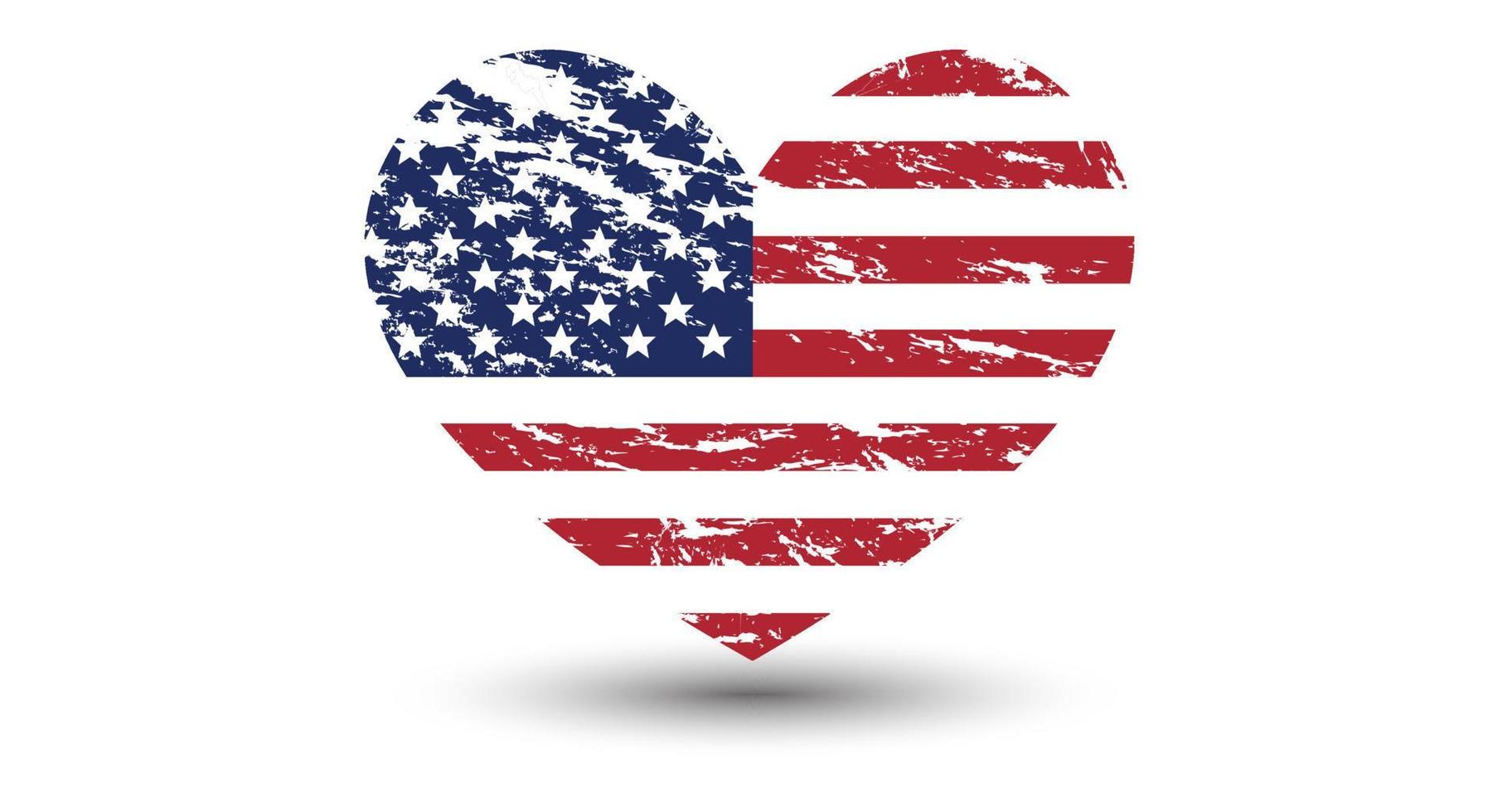 Vector USA Flag. American Flag Symbol.Icon For Website Or Mobile App