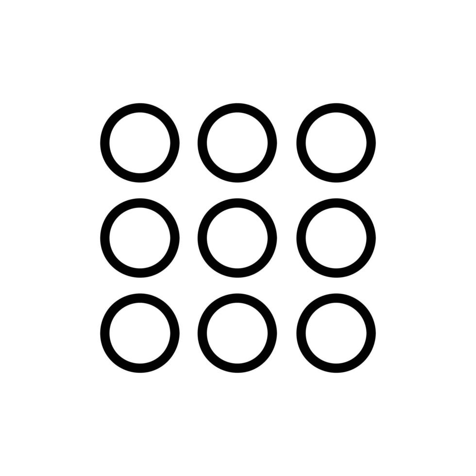 Menu vector icon