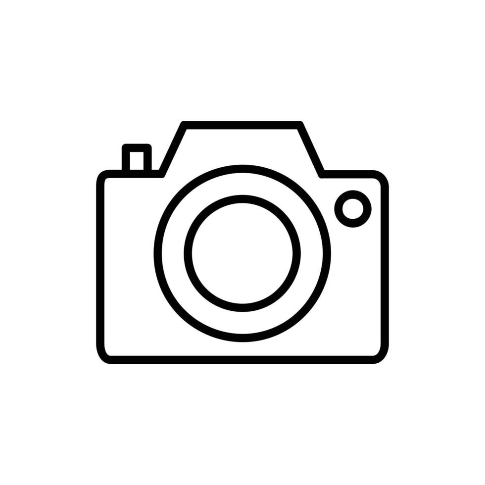 Digital camera icon vector