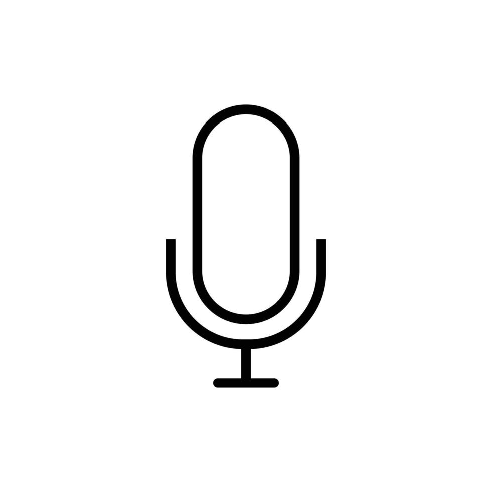 Microphone vector icon