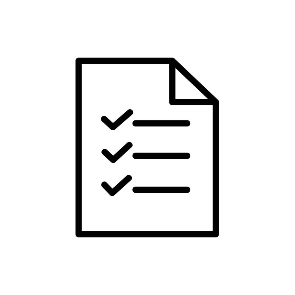 Check list vector icon