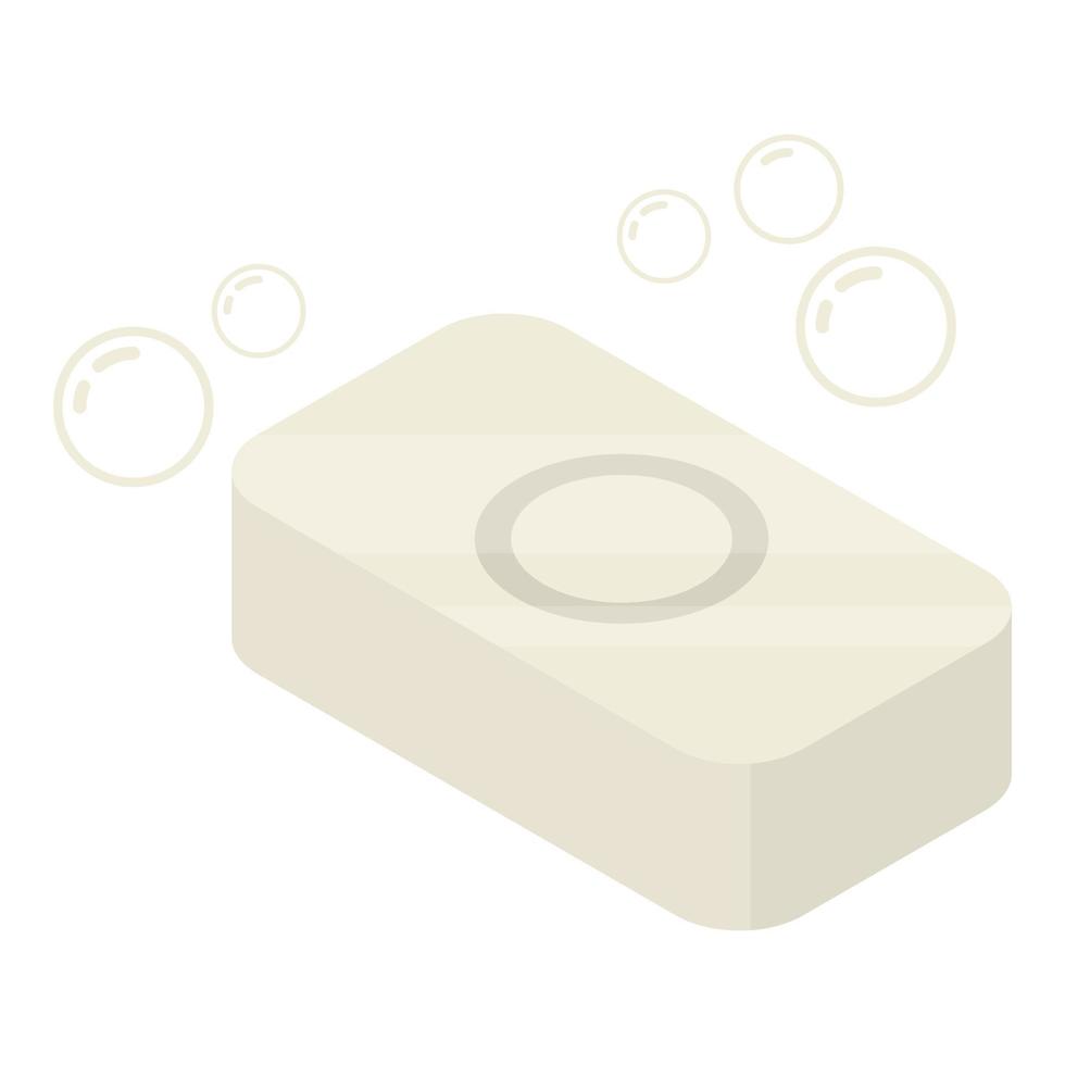 Soap icon, isometric style vector