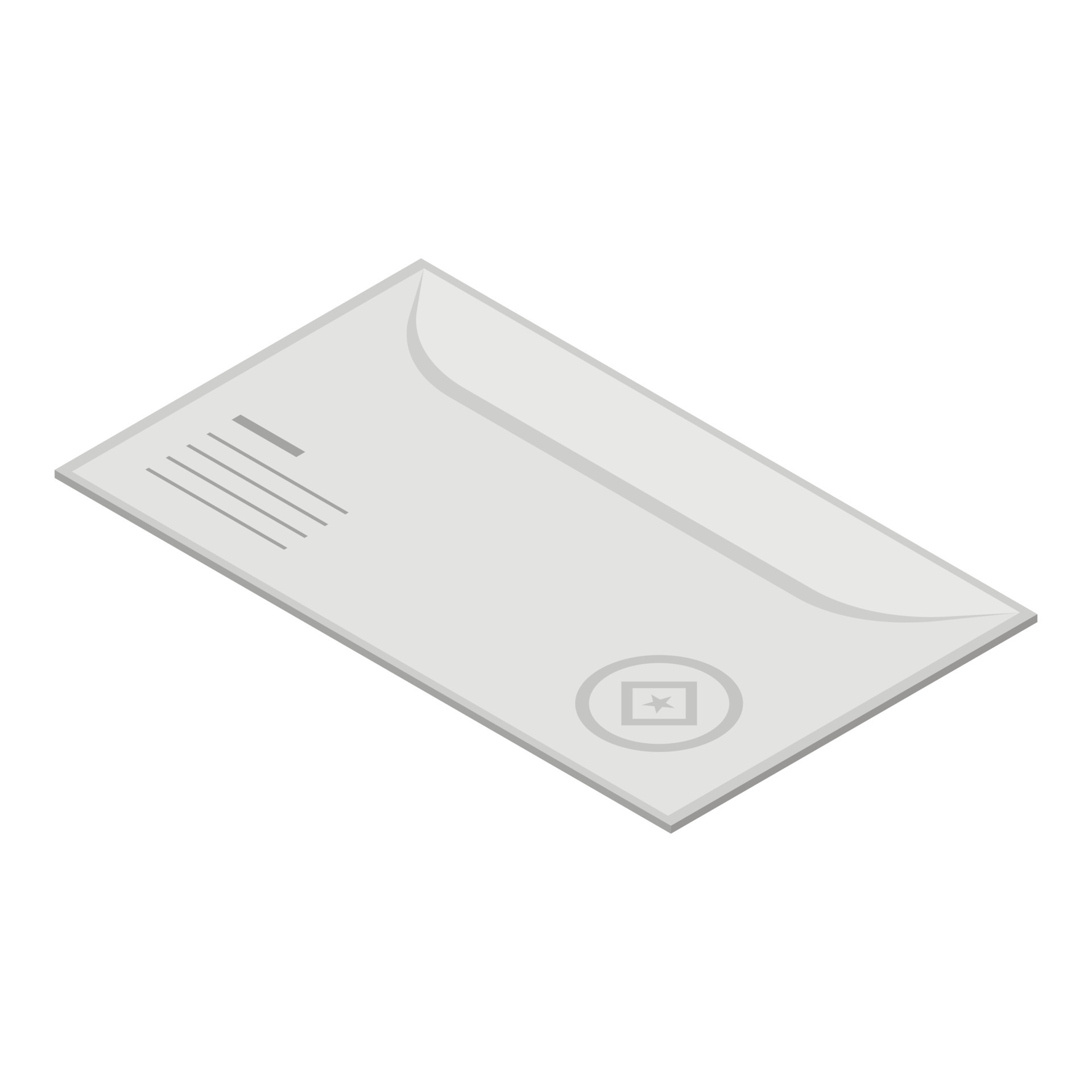 Post envelope icon, isometric style 15201480 Vector Art at Vecteezy